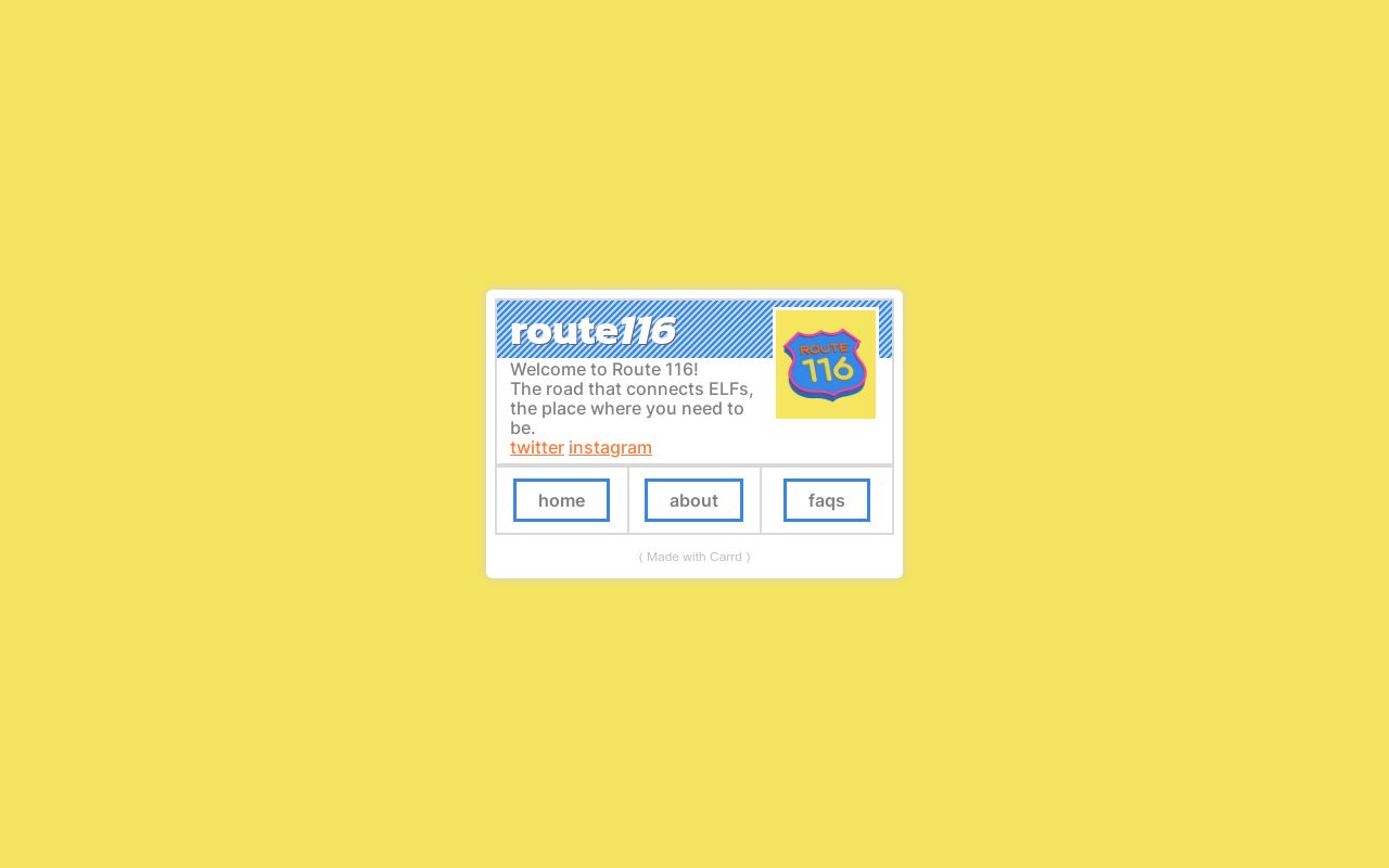 Route 116